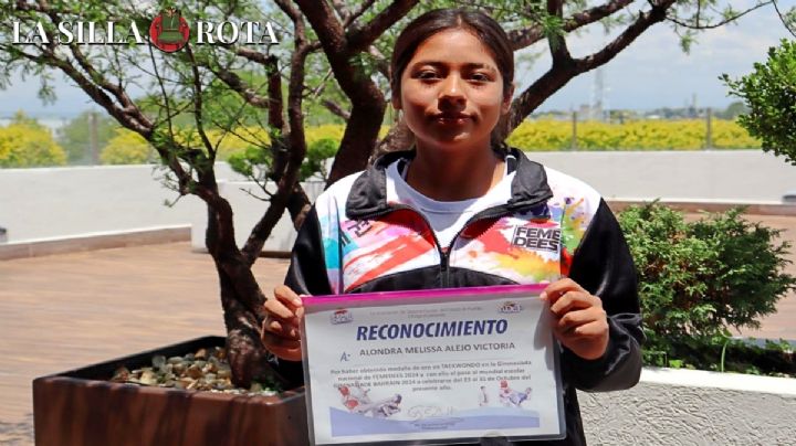 Alondra, la joven taekwondista poblana, busca apoyo para competir en mundial de Emiratos Árabes