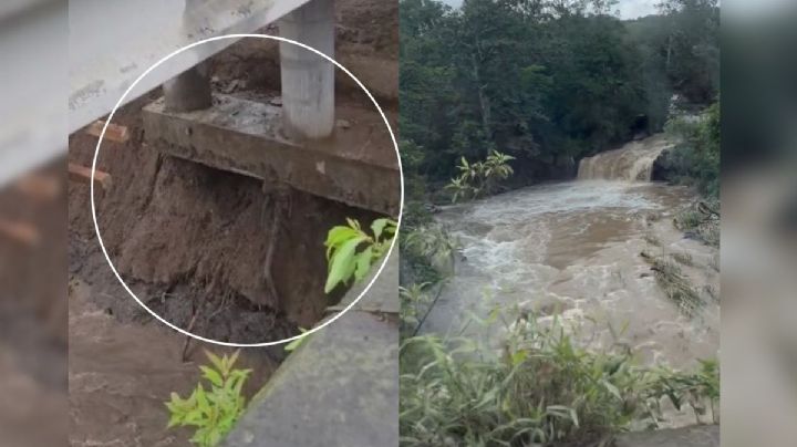 ¿Nuevo Puente del Diablo en Coatepec en riesgo de colapsar? Gobierno de Veracruz aclara