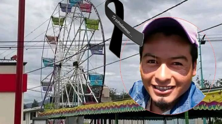 Tragedia en juego mecánico en Puebla: Paulino perdió la vida al proteger a su hijo
