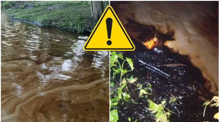 Tormenta rompe ducto de Pemex y provoca fuga de combustible en Xicotepec, Puebla