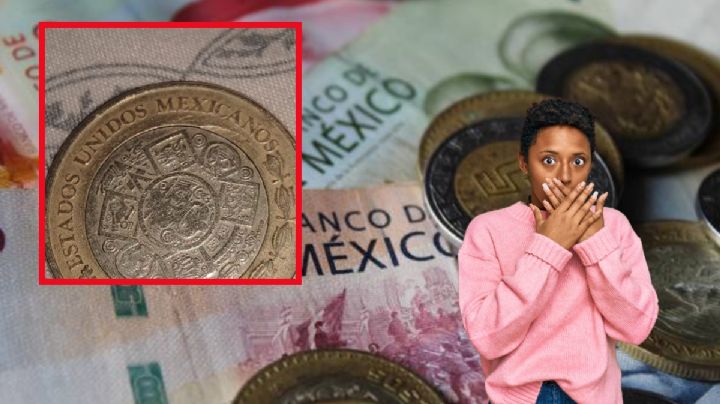 Así es la moneda de 10 con el águila invertida que vale casi 100,000 pesos; pagará la despensa