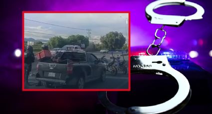 México-Pachuca: persecución deja 2 detenidos por presunto robo a camioneta en Tizayuca