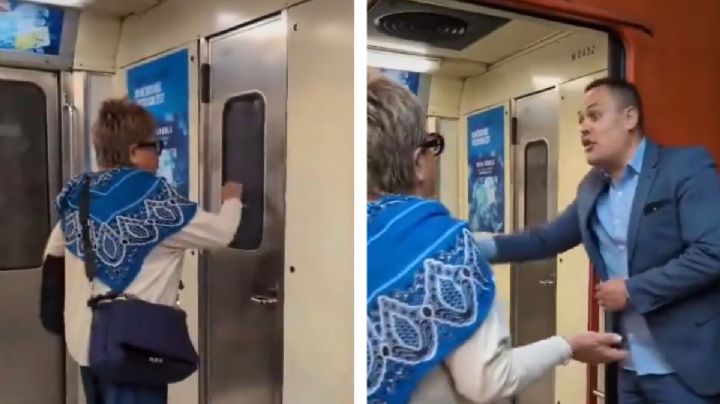 Línea 3: "¿Y por qué no avisan?": mujer reclama a conductor del Metro tras caía de joven a las vías