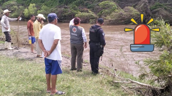 Localizan a menor ahogada en río de Cotaxtla; su tía falleció y hermano continúa desaparecido