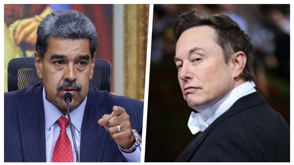 Nicolás Maduro y Elon Musk