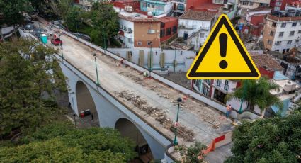 Cierran paso sobre el puente Xallitic de Xalapa por obras; esto se sabe