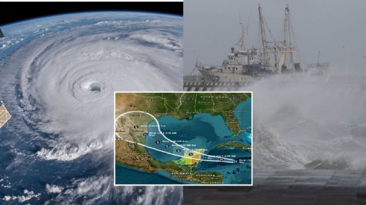 Anuncian con AMLO efectos del huracán Beryl en Veracruz; entraría hoy 4 de julio a México