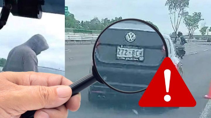 Filtran en redes sociales datos del vehículo de los presuntos asesinos de joven en la México-Pachuca