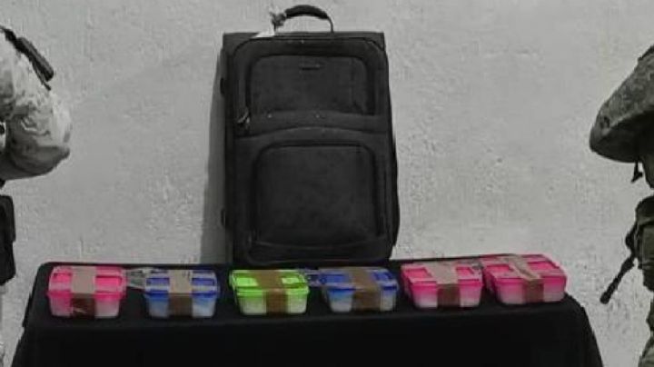 Decomisan 6,000 dosis de cristal en Central de Autobuses de Celaya