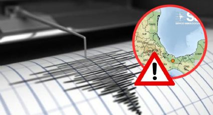 Los dos temblores registrados al sur de Veracruz hoy 5 de julio y que no se sintieron