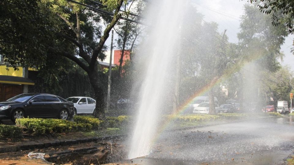 A diario, en la Ciudad de México se fugan 13 mil 500 metros cúbicos de agua