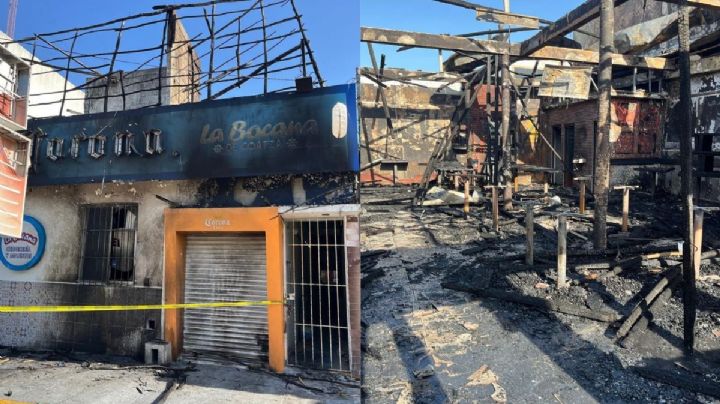 En Coatzacoalcos, delincuentes incendian dos restaurantes - bar hoy 7 de julio