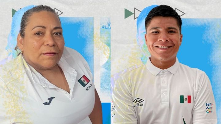 María y Eliezer, atletas veracruzanos que irán a Juegos Paralímpicos París 2024