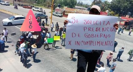 Bloqueo en la México-Laredo: Pobladores de San Salvador cierran en ambos sentidos