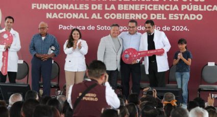 Hidalgo recibe 22 ambulancias con valor de 43 millones de pesos