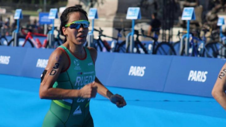 Ella es Lizbeth Rueda Santos; la triatleta que competirá en París