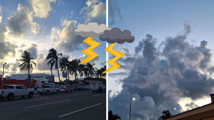 Tormentas eléctricas: clima en Veracruz puerto este martes 9 de julio