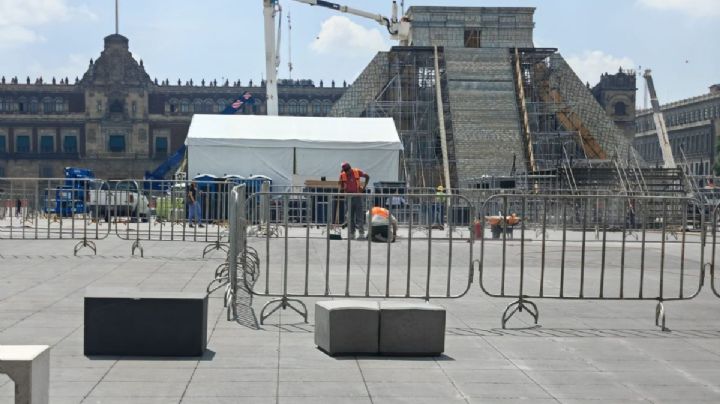 Zócalo sin libre acceso: peatones y comerciantes piden retirar vallas metálicas