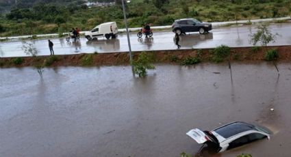 ¿Por qué se inundó la avenida en Lomas del Molino?