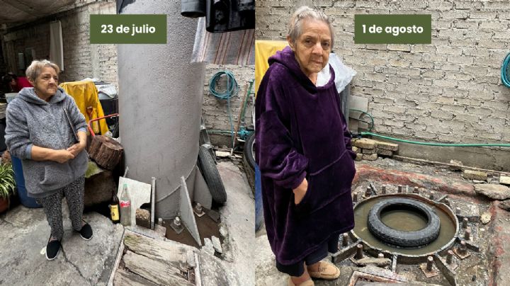 "Ya se fue el monstruo, puedo estar tranquila”; hacen justicia a María Elena en CDMX