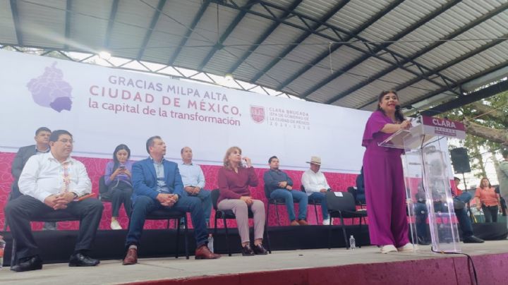 Brugada arranca gira por Milpa Alta y Tláhuac: “El voto que nos otorgaron no es un cheque en blanco”