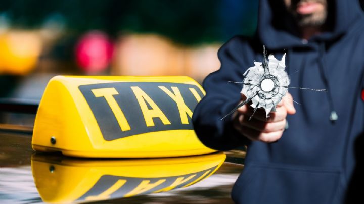 Asaltan y hieren con arma de fuego a taxista en Tizayuca, frente a módulo de la Policía