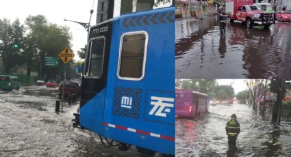 Tlalpan y Coyoacán bajo el agua, intensa lluvia “desquicia CDMX” | VIDEOS