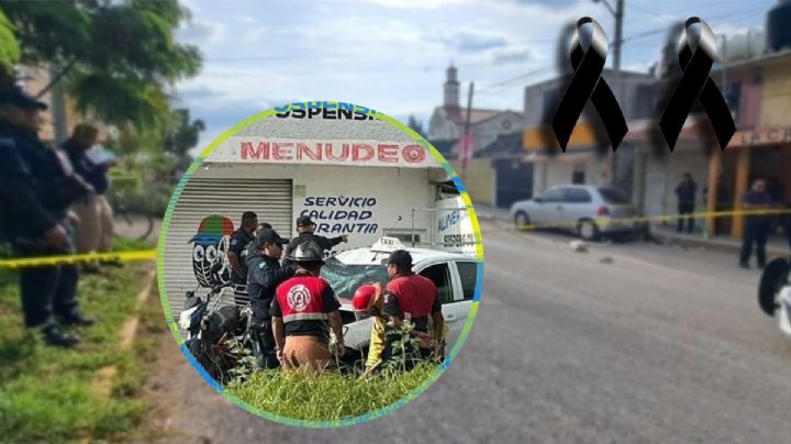 Taxista de CDMX causa accidente en Hidalgo, escapa y termina matando a 2 motociclistas