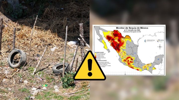 Los 11 municipios de Veracruz que se mantienen con sequía pese a lluvias