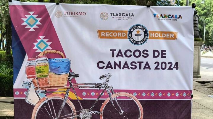 ¡Lo lograron! Tlaxcala rompe el récord Guinness de "la mayor variedad de tacos de canasta"