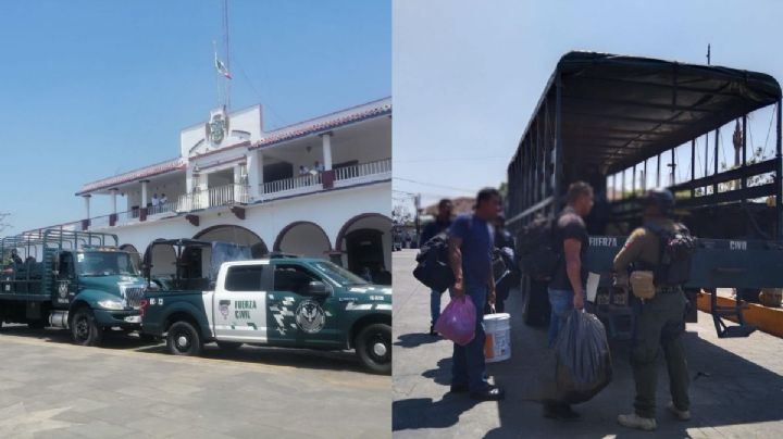 Tras dos años, se va Fuerza Civil de Amatlán de los Reyes y regresa policía municipal