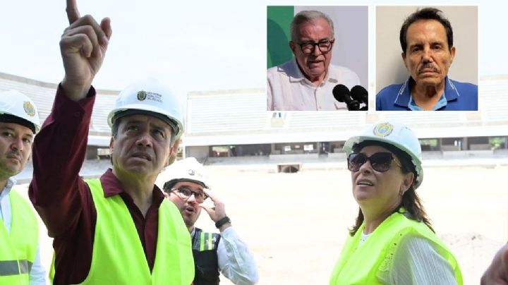 Cuitláhuac García y Rocío Nahle defienden a Rubén Rocha por presunta reunión con El Mayo