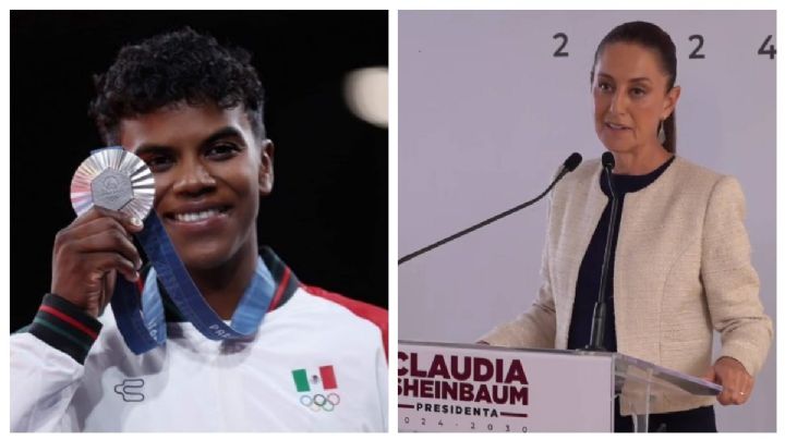 Claudia Sheinbaum felicita a Prisca Awiti, medallista olímpica guanajuatense