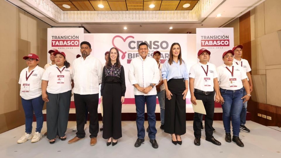 Para llevar a cabo el Censo del Bienestar de Tabasco, participarán aproximadamente mil “Voluntarios de la Transformación”, quienes visitarán las más de 669 mil viviendas en los 17 municipios del estado