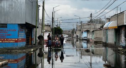 "Es deprimente vivir así": suman 125 enfermos por inundaciones en Chalco