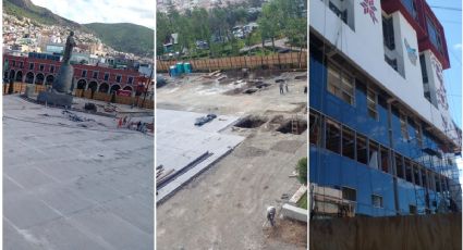 Así avanza remodelación de Plaza Juárez de Pachuca, luce irreconocible | FOTOS