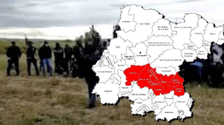 Las comunidades en donde se esconde el narco en el estado de Guanajuato