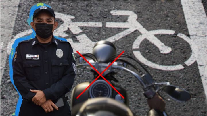 Aguas con invadir las ciclopistas de Pachuca; así se castiga por la Policía Municipal