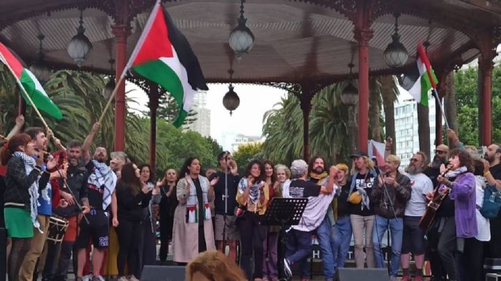 Realizarán actividades solidarias por Palestina en Pachuca con Pallasos en Rebeldía