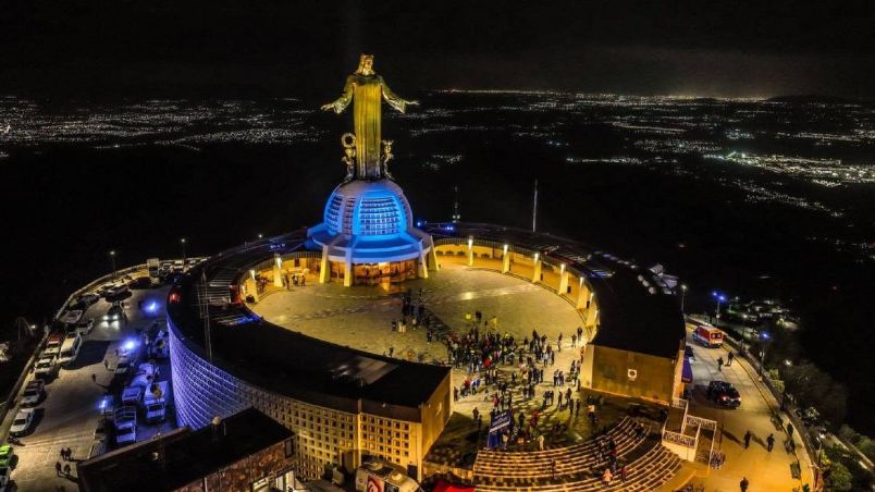 En la iluminación del emblemático monumento y el acceso al  mismo se realizó una inversión de 16.4 millones de pesos.