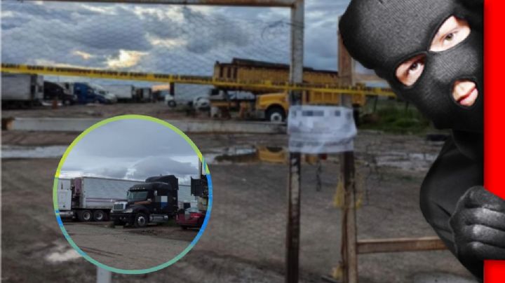 Catean bodega en Tizayuca donde desmantelaban autos y tráileres robados
