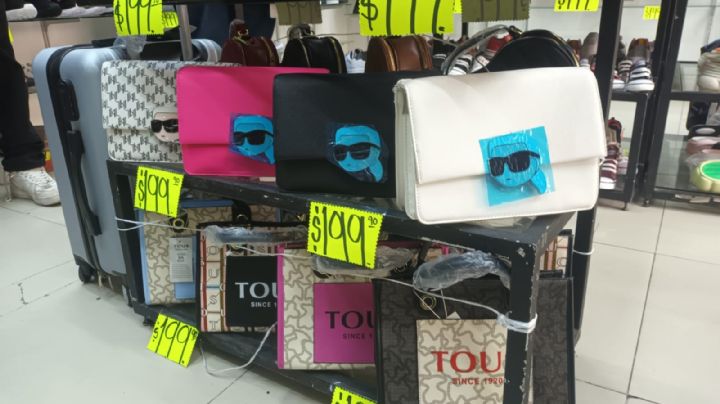 Bolsas piratas de Karl Lagerfeld inundan León; no cuestan ni la mitad que una original