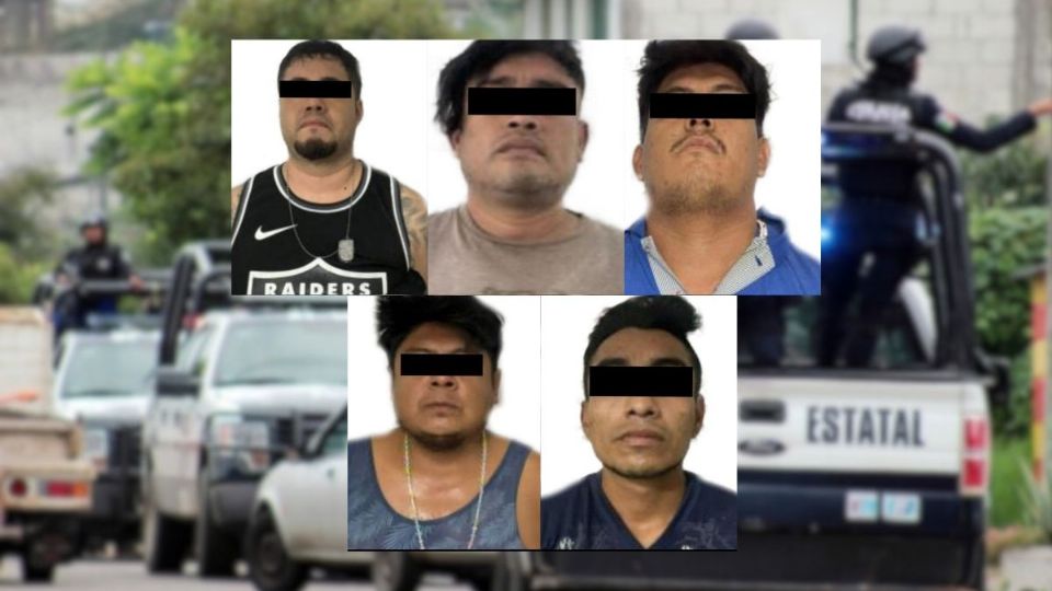 Tras balazos, caen 5 presuntos generadores de violencia en Catemaco