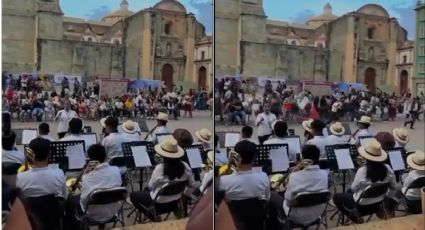 ¿Balacera en Oaxaca?: Pánico en concierto en el Zócalo