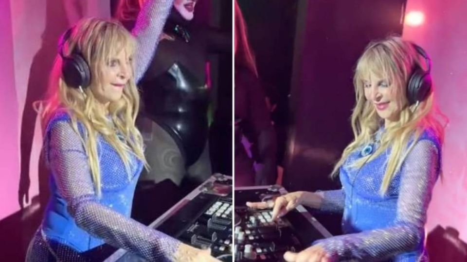 La conductora de espectáculos incursiona como DJ.
