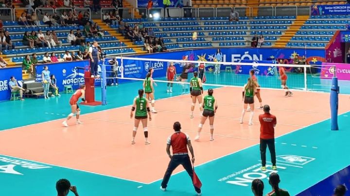 Inicia México Copa Panamericana de Voleibol Femenil derrotando con superioridad a Surinam