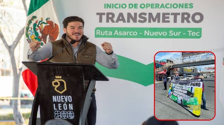 Transporte en Monterrey en crisis: Reducción de unidades provoca filas de hasta 4 horas