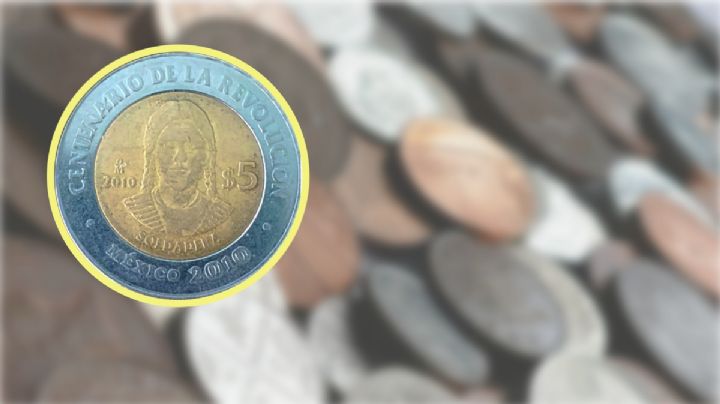 Así es la moneda de 5 en honor a Las Adelitas; pagará el festejo del Día del Adulto Mayor