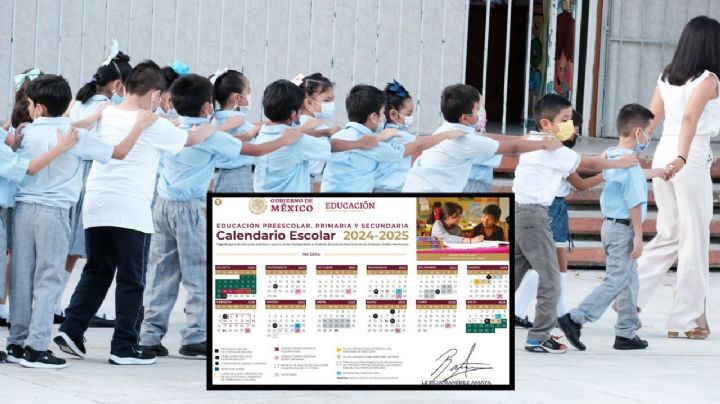 Calendario escolar 2024 - 2025 de la SEP; te decimos las fechas clave para regresar a clases