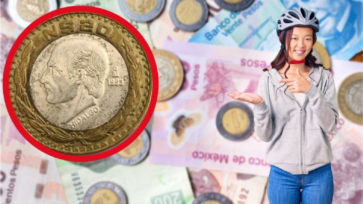 Así es la moneda de 20 que vale 40,000 pesos; si la tienes te pagará el lunch del trabajo o escuela